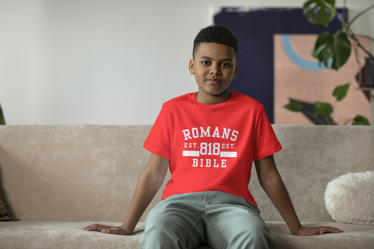 Kingdom Jersey – Romans 8:18 (Kids Edition)