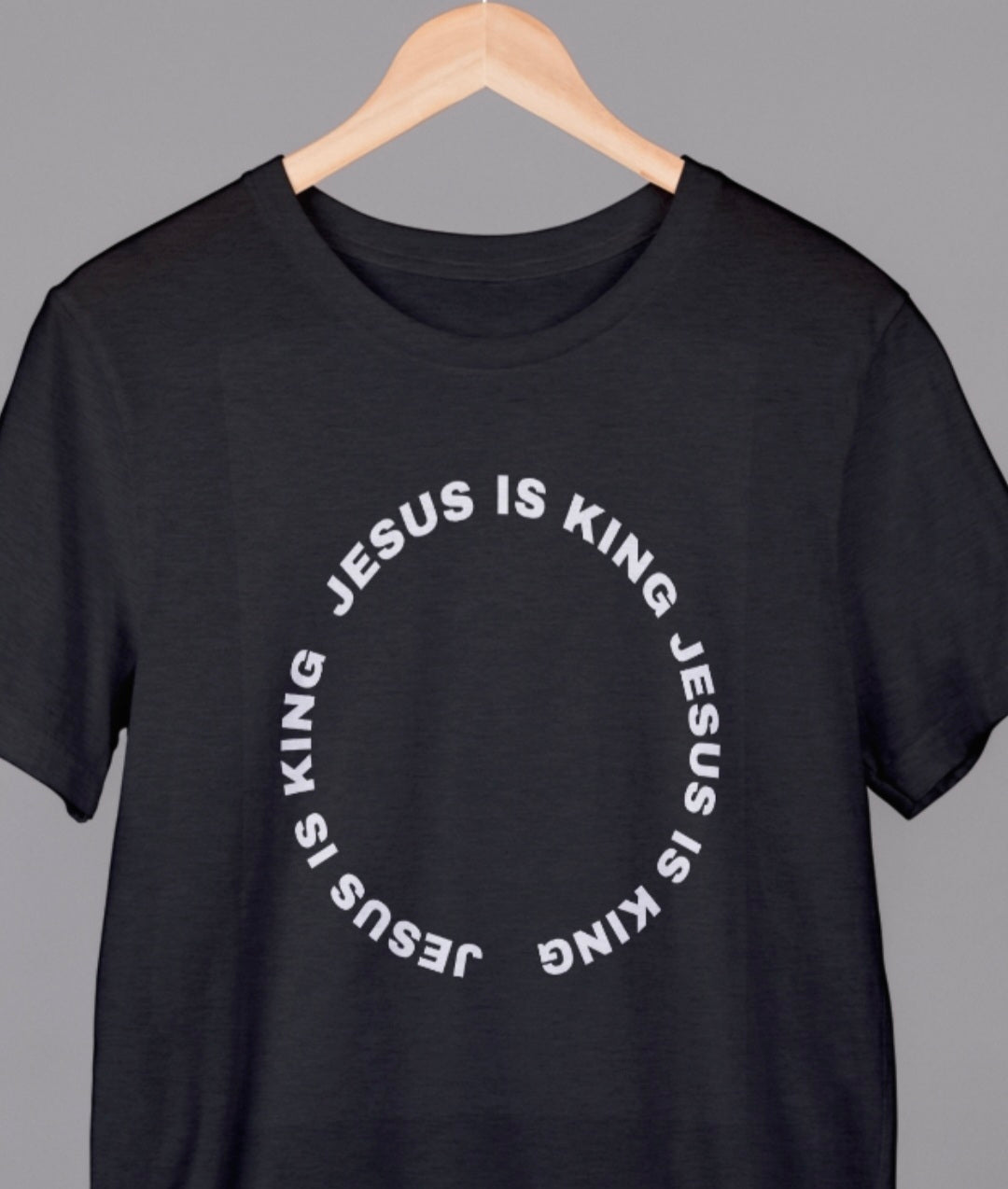 Adult “Jesus Is King” T-shirt Unisex