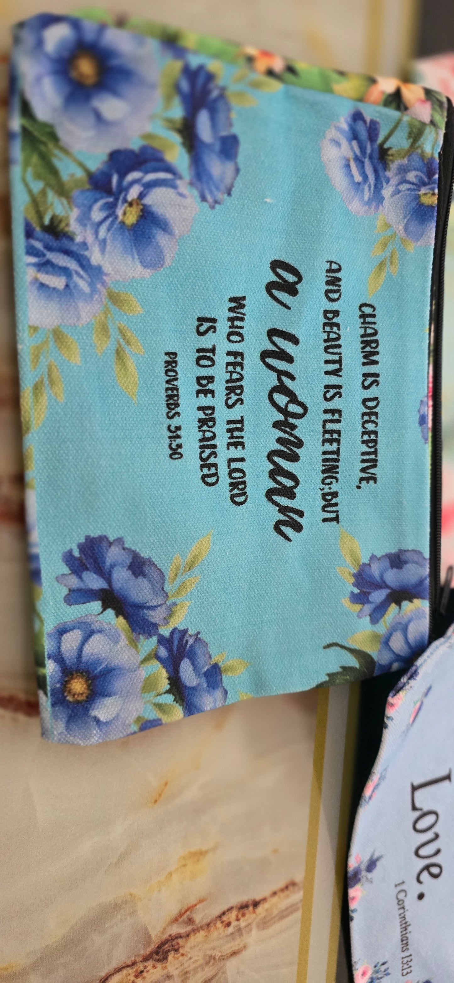 Scripture Cosmetic Pouch