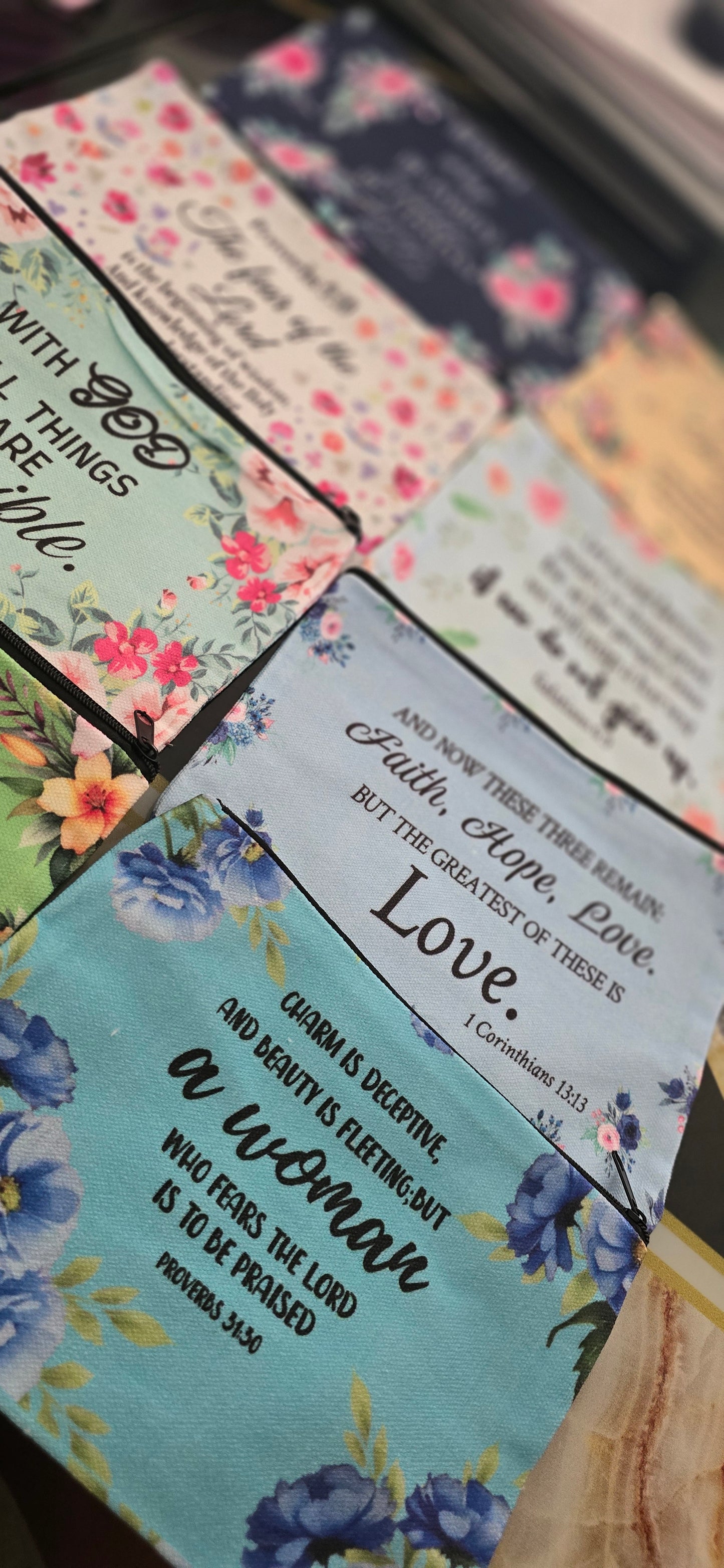 Scripture Cosmetic Pouch