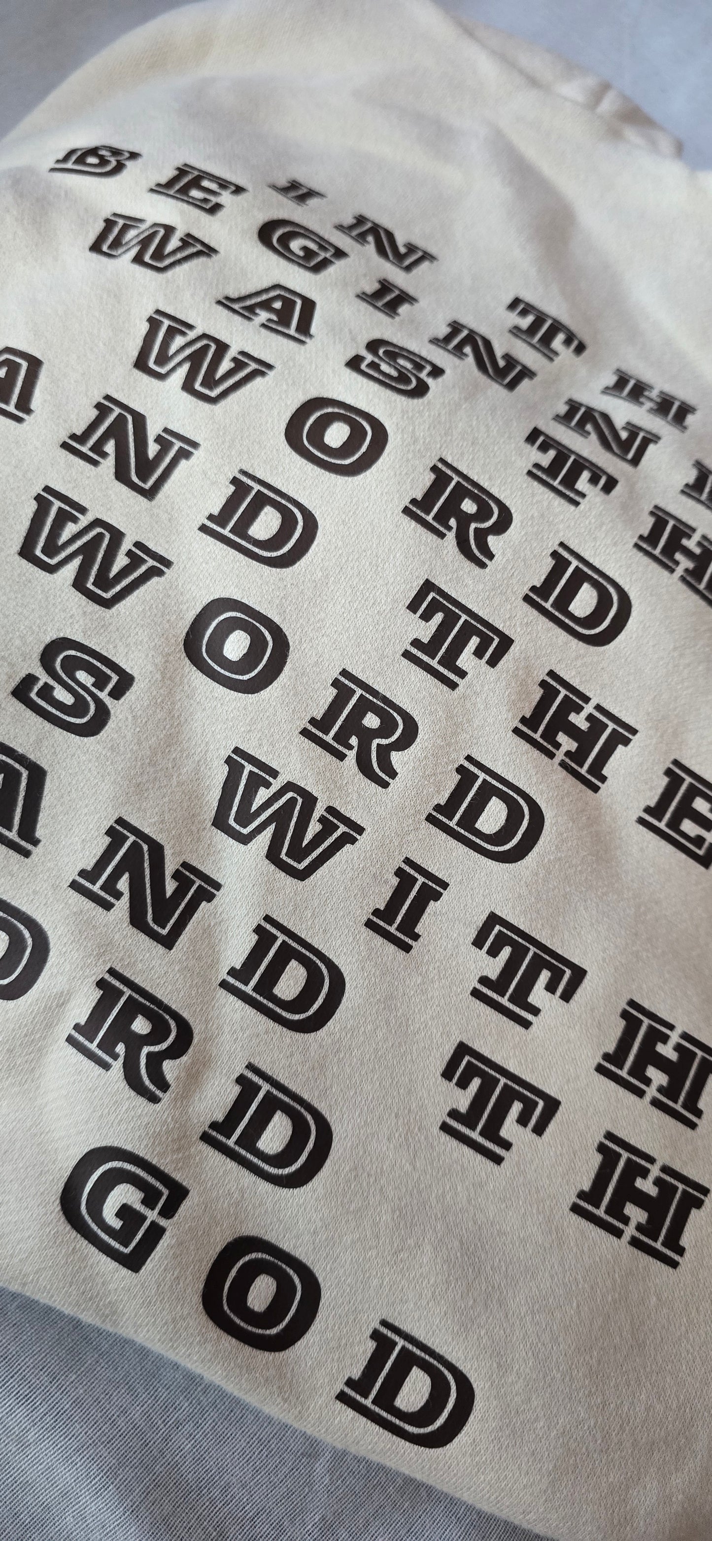 Children's Faith Hoodie – "In the Beginning Was the Word"