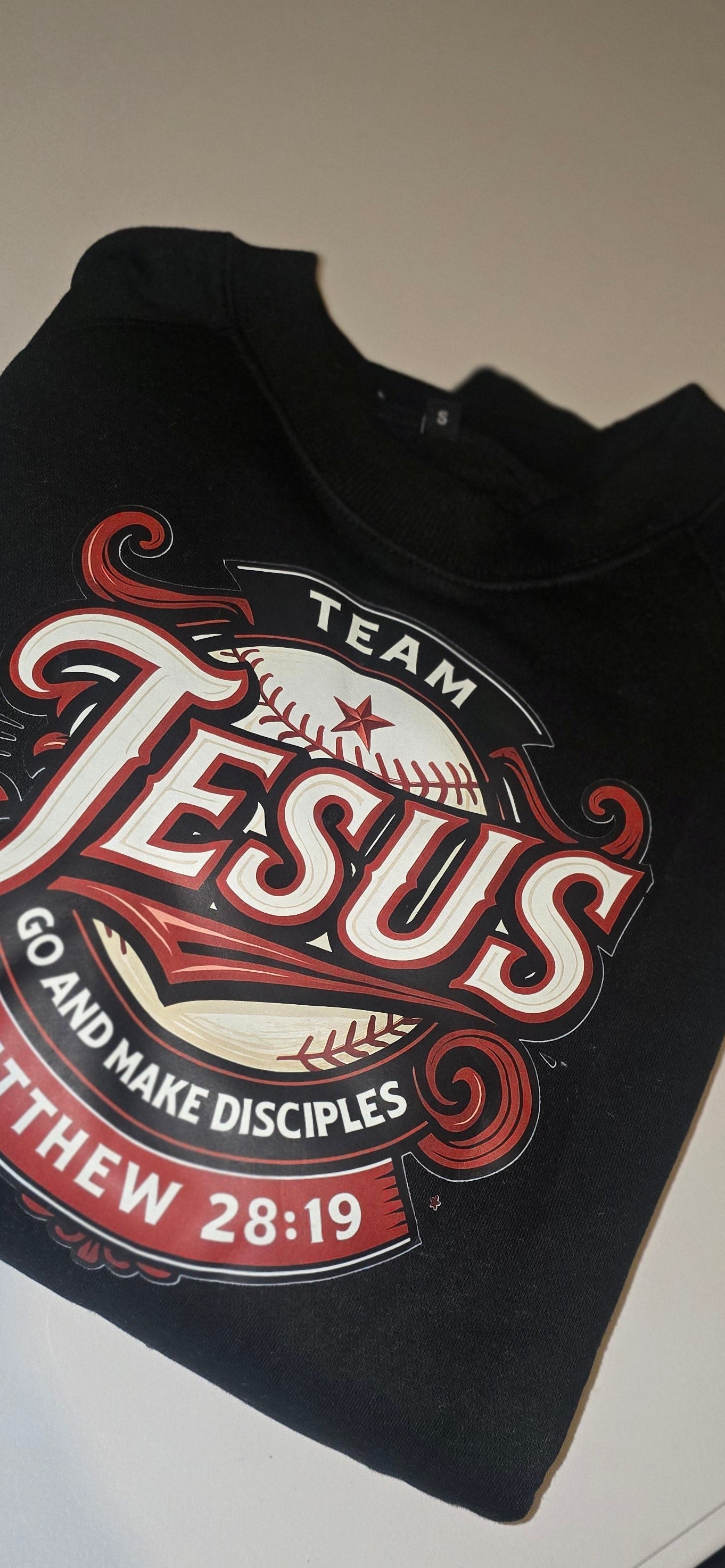 Team Jesus Sweatshirt – Matthew 28:19