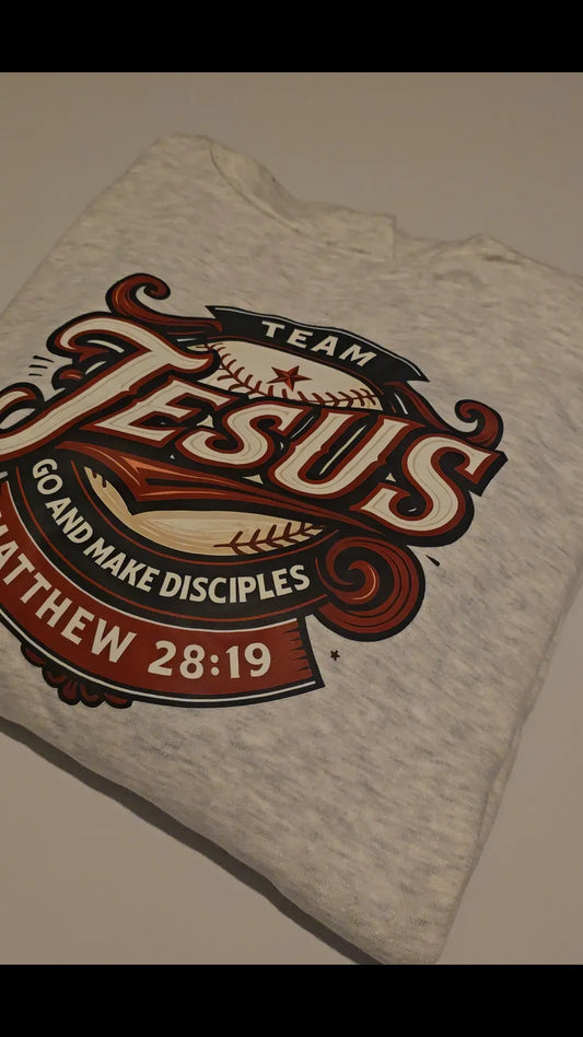 Team Jesus Grey HOODIE