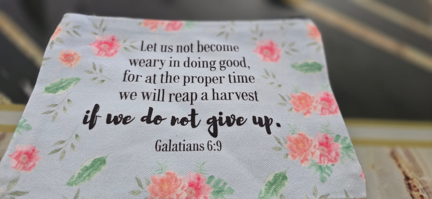 Scripture Cosmetic Pouch