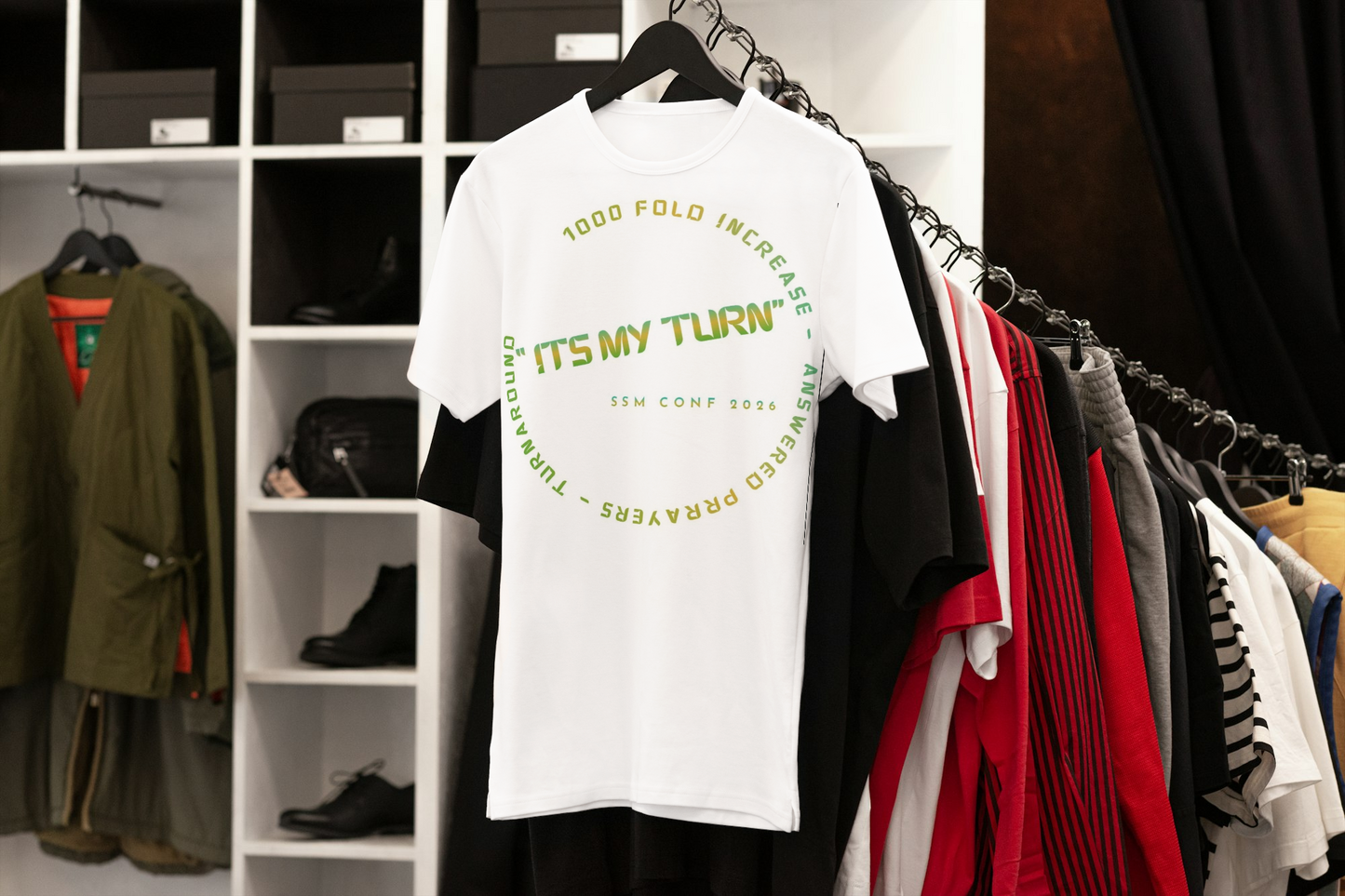 "IT'S MY TURN"- CONFRENCE TSHIRT