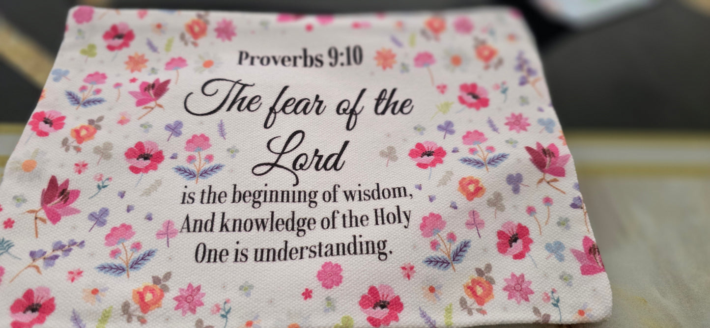 Scripture Cosmetic Pouch