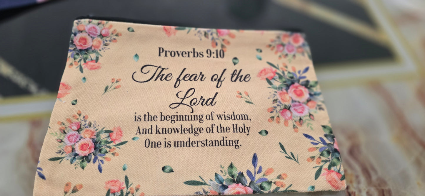 Scripture Cosmetic Pouch